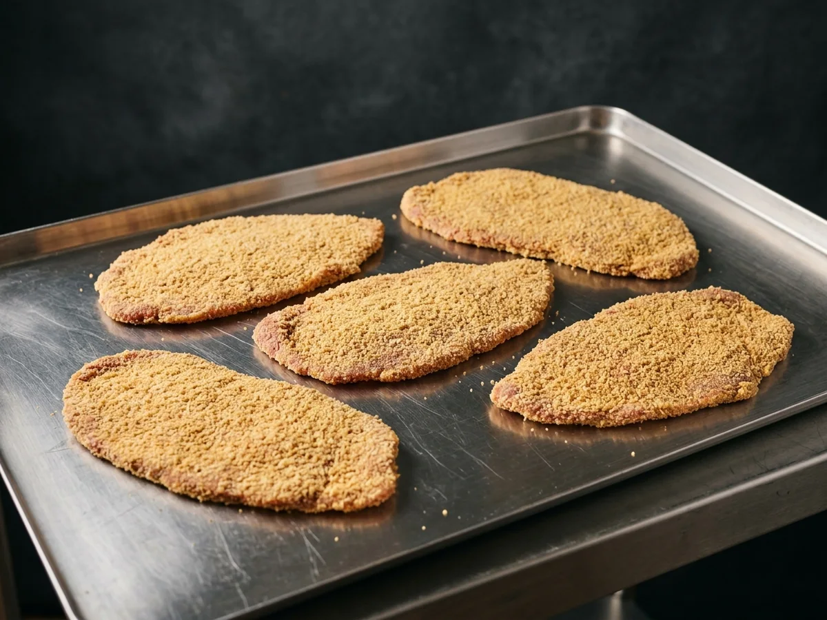 Milanesa de lomo casera