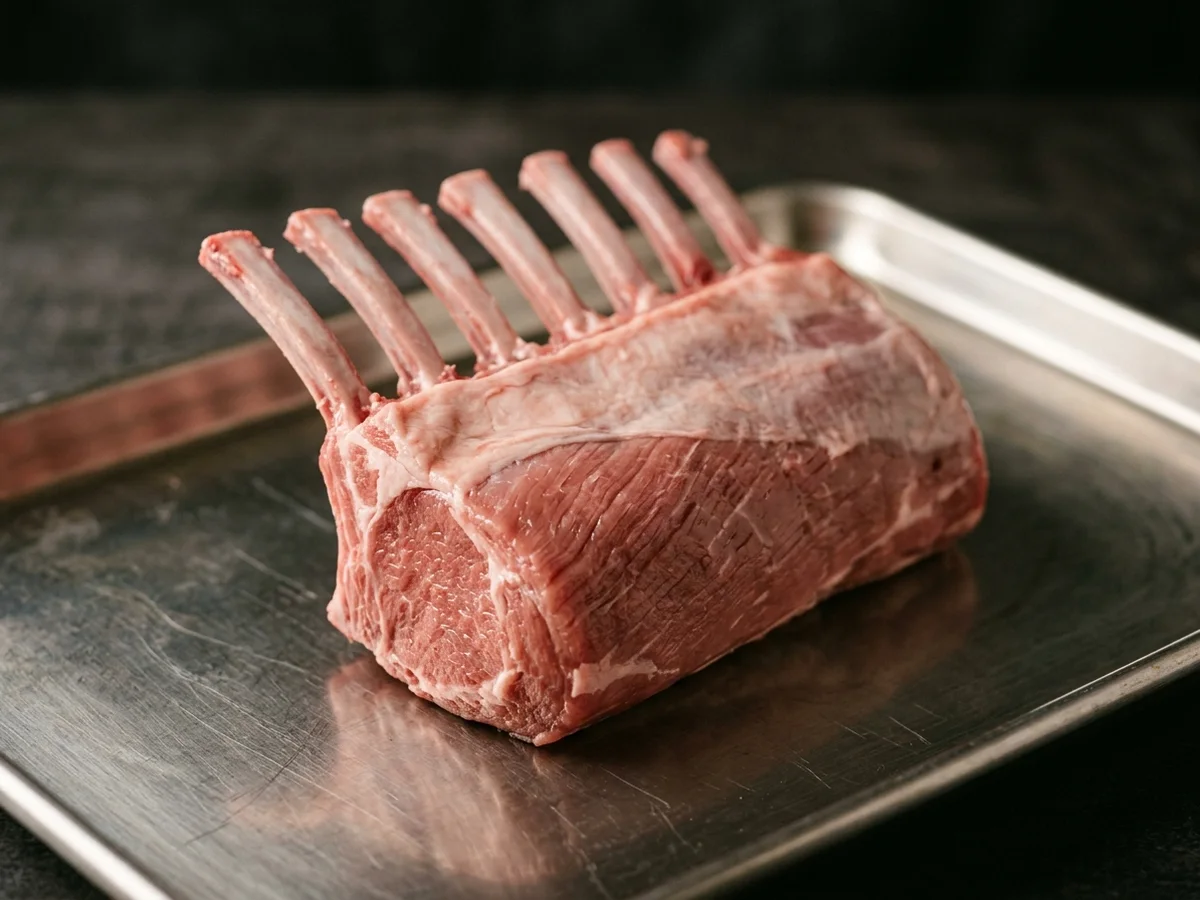 Rack de cordero a 8 costilla