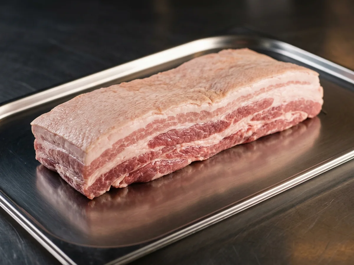 Panceta cruda