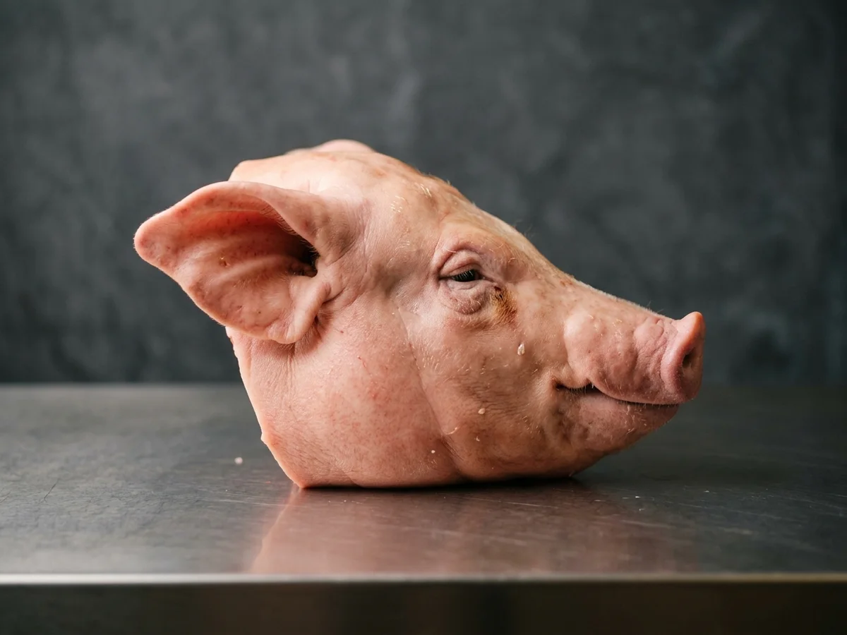 Cabeza de cerdo
